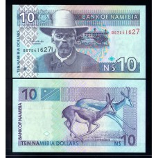 Намибия 10 долларов 2001г.